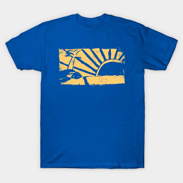 Sunset Sun T-Shirt by Vanphirst